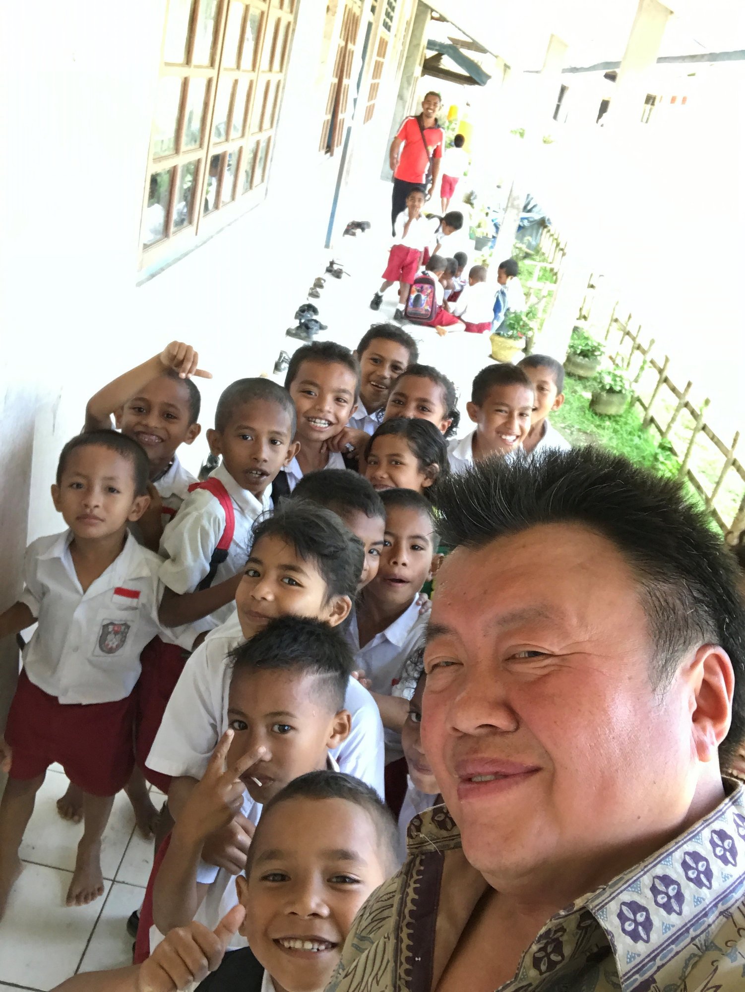 Landschap Flores, Indonesië